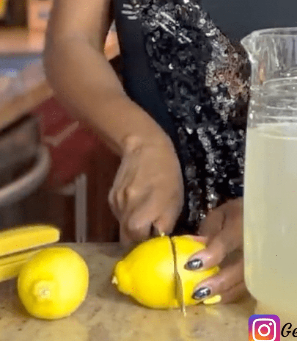 Sea moss lemonade preparation